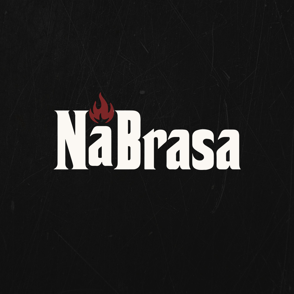 Logo de Na Brasa Burgers & Steaks